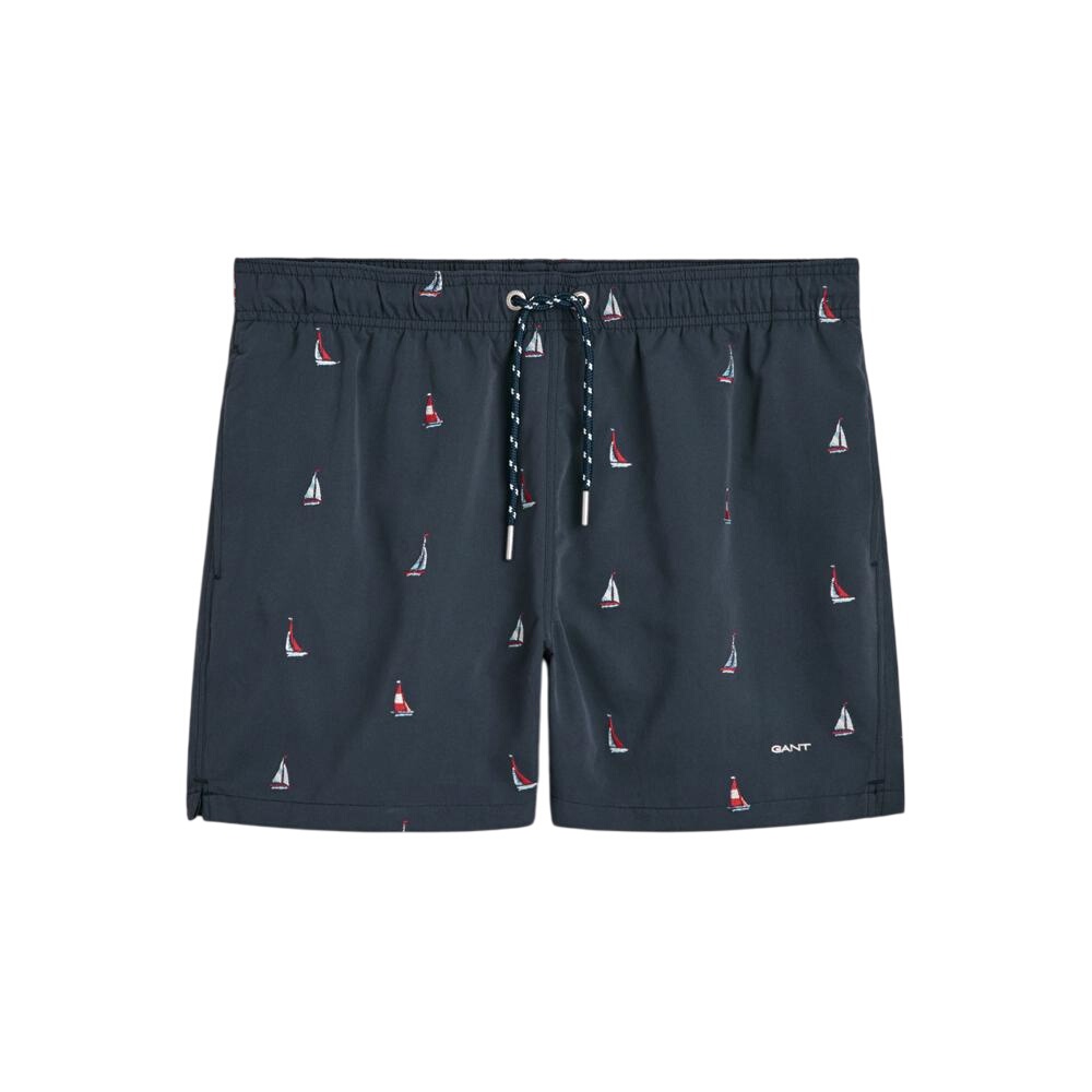 Gant Boat Embroidered Swim Shorts